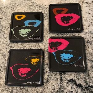 Andy Warhol Coaster Set